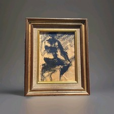 Dessin Ancien Original Signé