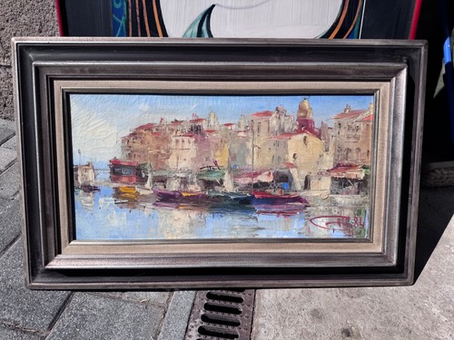 Tableau peinture huile - peinture, l'huile