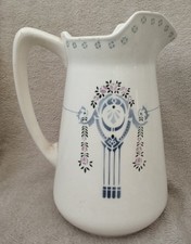 ANCIEN GRAND BROC DE TOILETTE FAIENCE terre de fer ART NOUVEAU