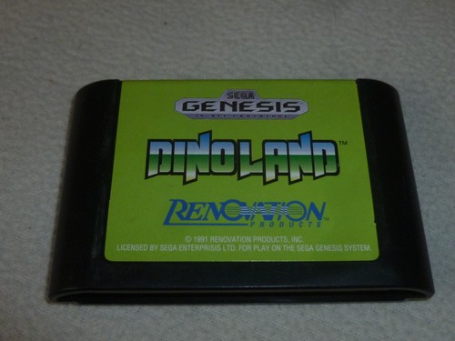 Sega genesis game dinoland - sega,