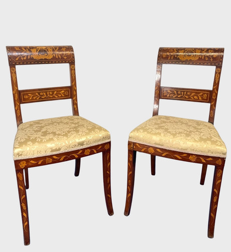 Paire chaises hollandaises - de,