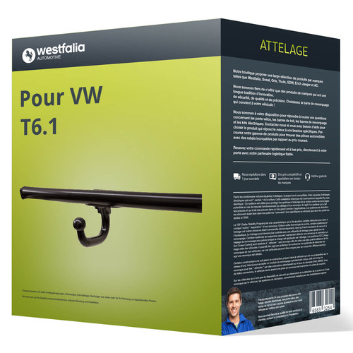 Attelage pour 1 fourgon - attelage,