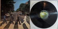 The Beatles Abbey Road Vinyl Record VG/VG PCS7088 1st Press Misaligned Apple 