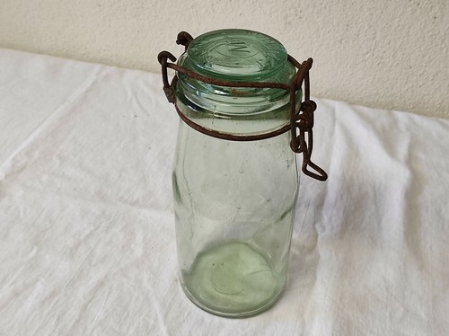 Ancien bocal verre - en, mf