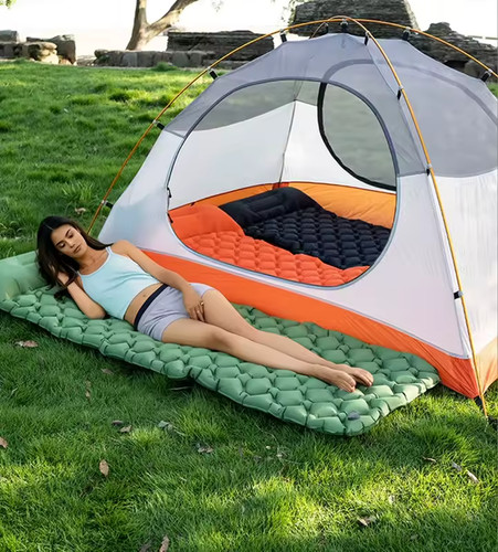 Matelas gonflable camping - matelas,