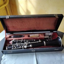 (CLARINETTE ANCIENNE  COMPLÈTE (VENDU EN L’ÉTAT)COUESNON ET COMPAGNIE   PARIS