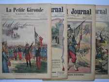LOT 4 N° MAGAZINE SMALL NEWSPAPER FOREIGN LEGION LEGIONNAIRE MARSEILLE ARMY