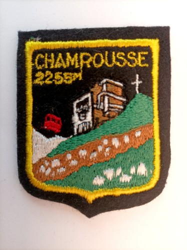 écusson chamrousse - chamrousse, en
