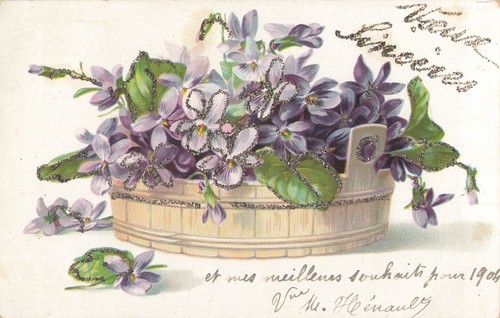 Illustree paillettes voeux - illustree,
