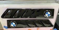 96-02 BMW Z3 Coupe Hood/Fender Vent Grille•Left+Right•New OEM Emblems