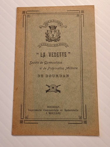 Livret vedette société - vedette,