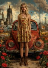 Photo A4 portrait artistique