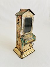 1 chocolate dispenser, piggy bank, old, old, advertising object like M