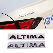 1PCS For NISSAN ALTIMA Emblèmes et ornements arrière autocollant ABS 2019-2021