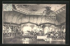 Old postcard Enghien-les-Bains, Salle des Petits Chevaux 