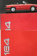 ALFA ROMEO  164    CATALOGUES  LANCEMENT      NEUF