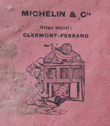 1922 michelin carnet pour - 1922,