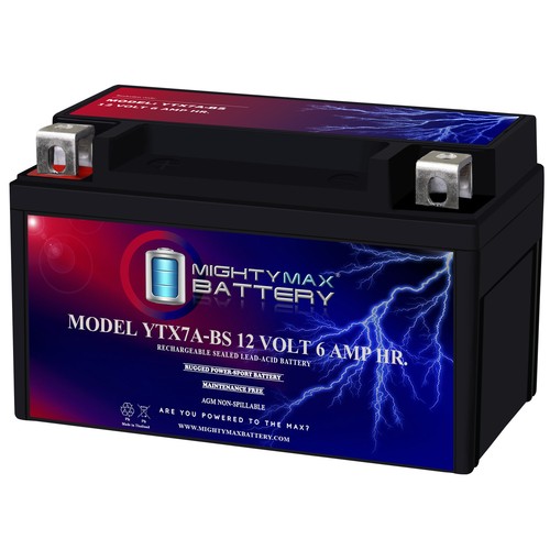 Mighty max ytx7a battery - mighty, ytx7a-bs