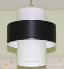 Louis Kalff Philips Ivy pendants, Priced Each, 2 Available, mid-century modern