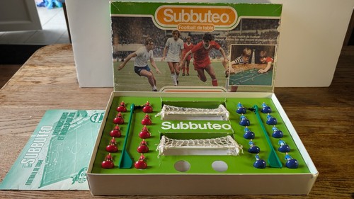 Subbuteo football table - football,