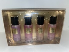 Coffret 4  mini brumes Scintillantes Victoria’s secret 🎁🛍️🎄