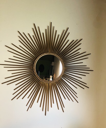 Ancien miroir soleil chaty - ancien,