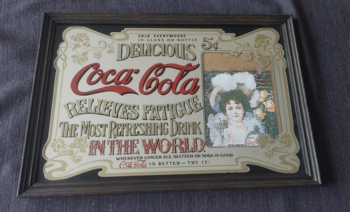 Cadre miroir publicitaire - miroir,