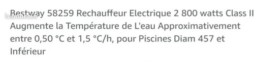 Bestway 58259 électrique - bestway,