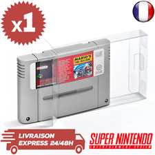 1 Boitier de Protection Pour Jeux Cartouche Super Nintendo SNES en Loose Neuf