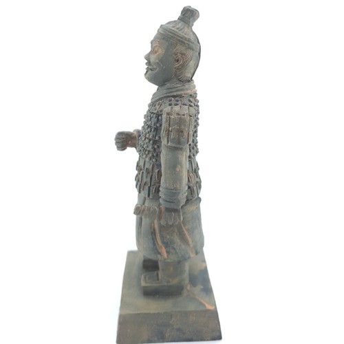 Statuette guerrier chinois qin - statuette,
