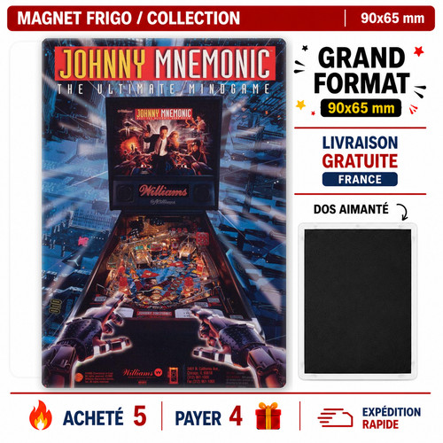 Magnet frigo flipper johnny - flipper,