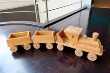 Train en bois ancien jouet