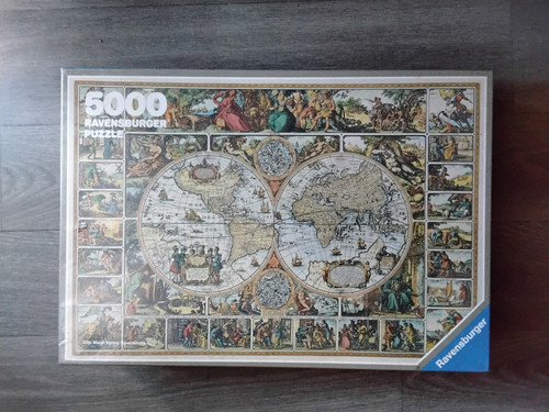 Puzzle mappemonde historique - mappemonde,