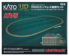 Kato USA Model Train Products HV5 UNITRACK R550mm Basic Oval Track Set 21 5/8