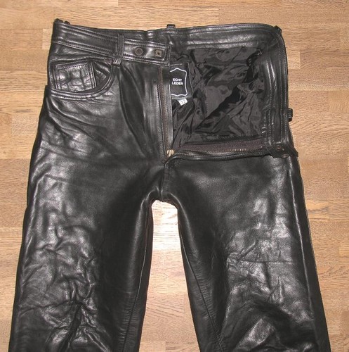 Jeans moto cuir pour - moto,