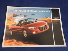 catalogue chrysler sebring