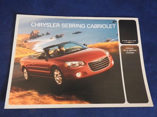 Catalogue feuillet chrysler - catalogue,