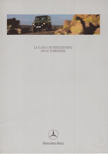 Catalogue brochure mercedes - brochure,