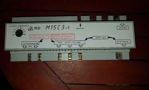 Délesteur m15c3 avec - délesteur,