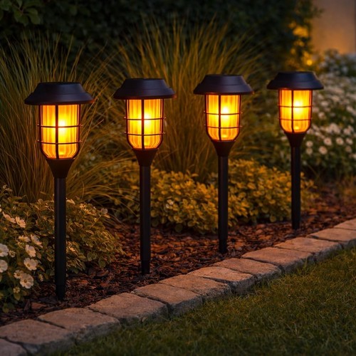 Lot lampes solaire - 4,