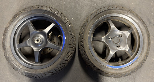 Paire roues complètes - de,