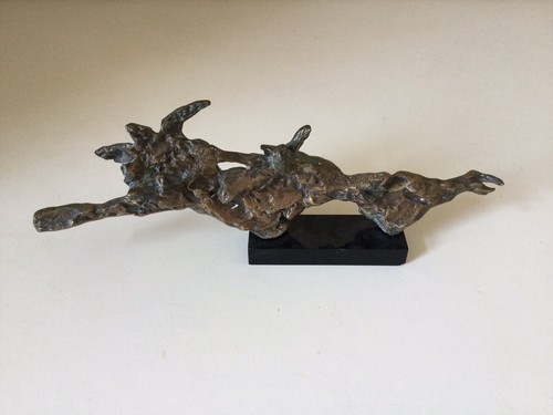 Sculpture brutaliste bronze - brutaliste,