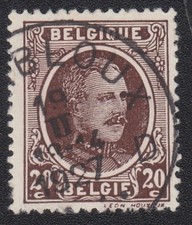 1922-1925 le roi Albert TIMBRE