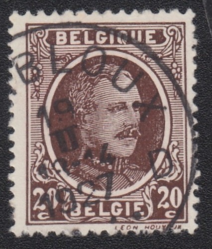 1922 1925 roi albert timbre - 1922-1925, le