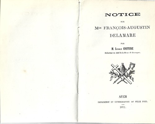 Livre notice sur mgr - sur,