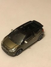 🌟CITROEN  -DS3 2012  CABRIO MARRON /NOIR  COLLECTION 3 INCHES  SERIE- 2013 1/64