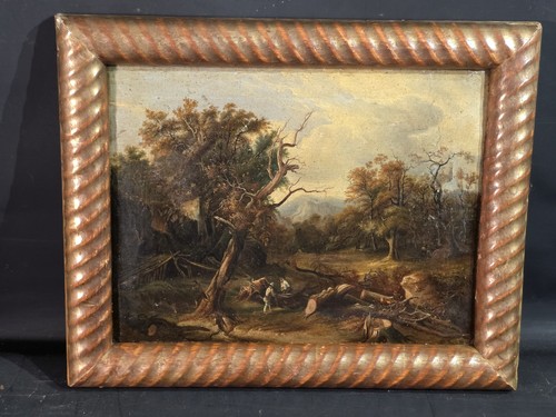 Tableau huile paysage aux - huile,