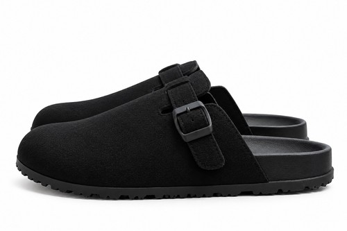 Chaussons mules homme - , daim