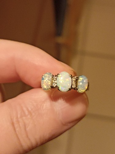 Magnifique bague jaune - bague, or
