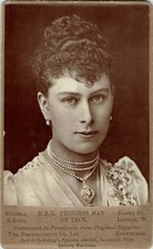 CDV Russell & Sons Portrait of Princess May of Teck Duchess of York